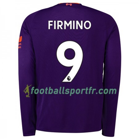 Tenue Liverpool Firmino 9 Exterieur 2018-2019 Maillot de Foot ML